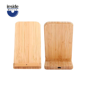 HOLDER DE BAMBÚ CARGA INALAMBRICA