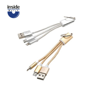 CARGADOR LLAVERO 3 ENTRADAS