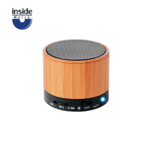 PARLANTE BLUETOOTH DE BAMBÚ