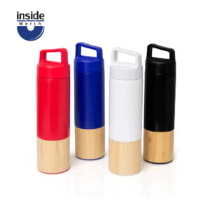 TOMATODO DE ACERO CON BAMBÚ